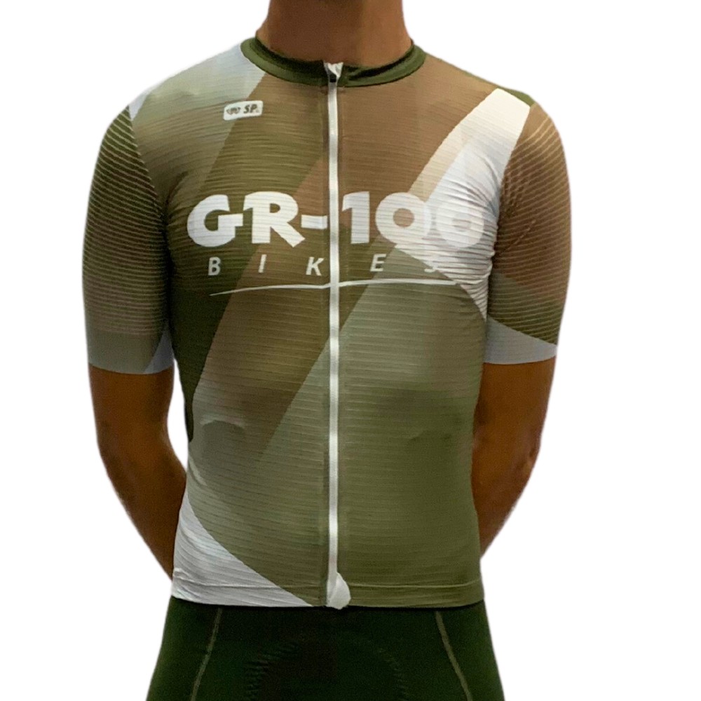 Maillot GR100 Giro Sporting Pursuits Kaki 2023 - Imagen 9