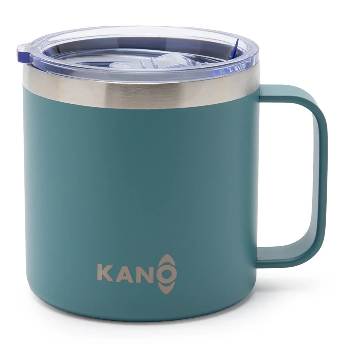 Taza Térmica 400 ml Turquesa - Imagen 2