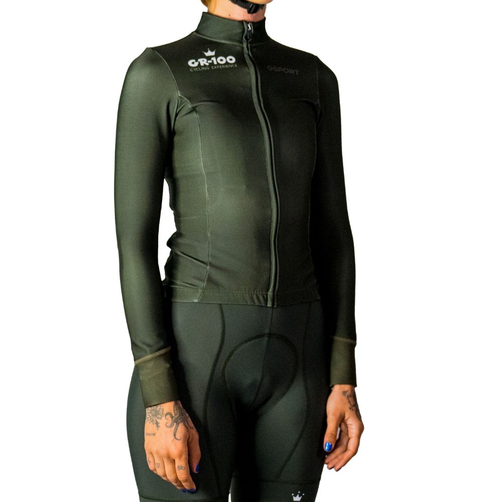 Maillot GR-100 GSPORT Aero Verde Wald Largo 2024 - Imagen 5