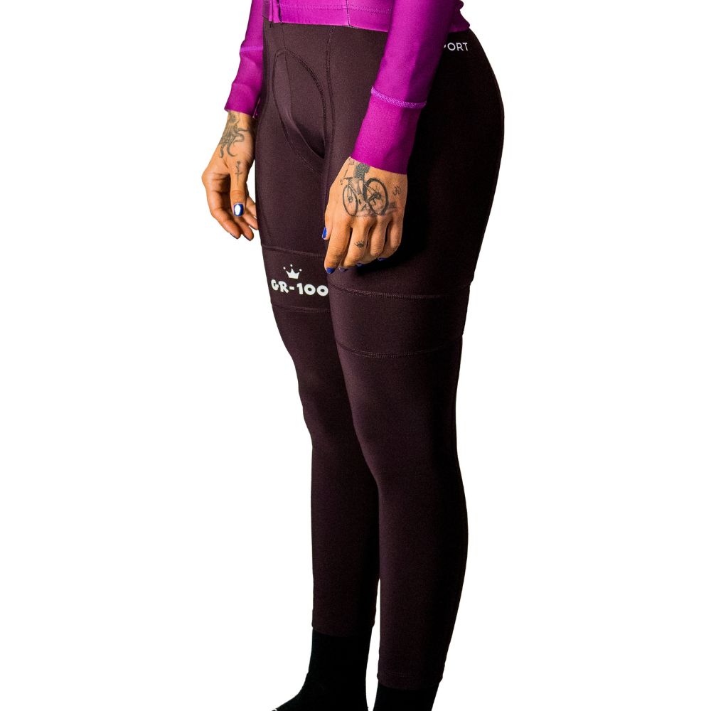 Culotte GR-100 GSPORT Aero Berenjena Largo 2024 - Imagen 7