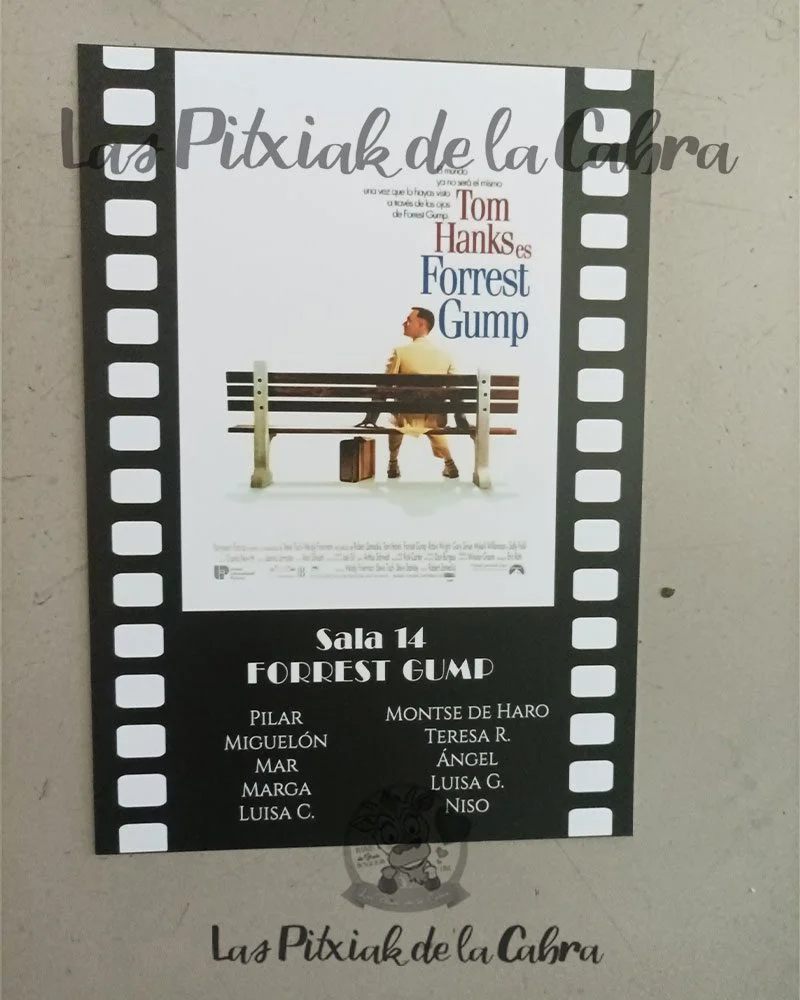 Seating de Cine bodas temáticas - Imagen 6