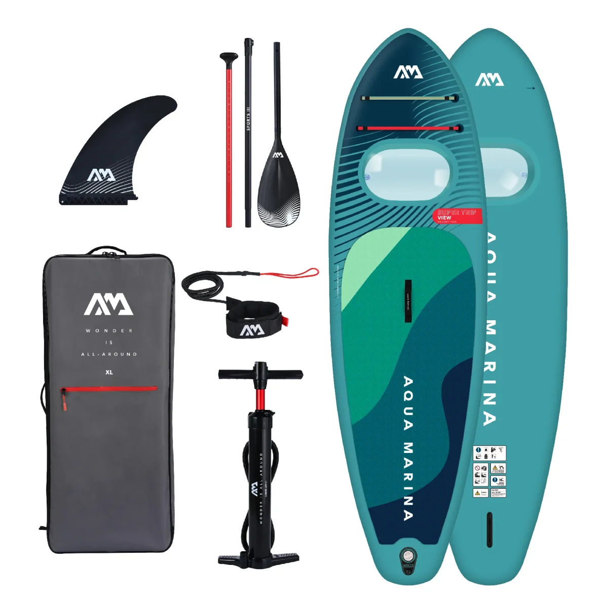 Stand Up Paddle SUP con Ventana SUPER TRIP VIEW