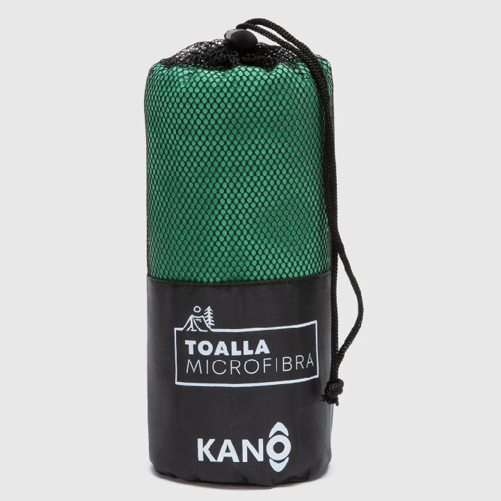 Toalla de Microfibra Verde Secado Rápido - Imagen 2