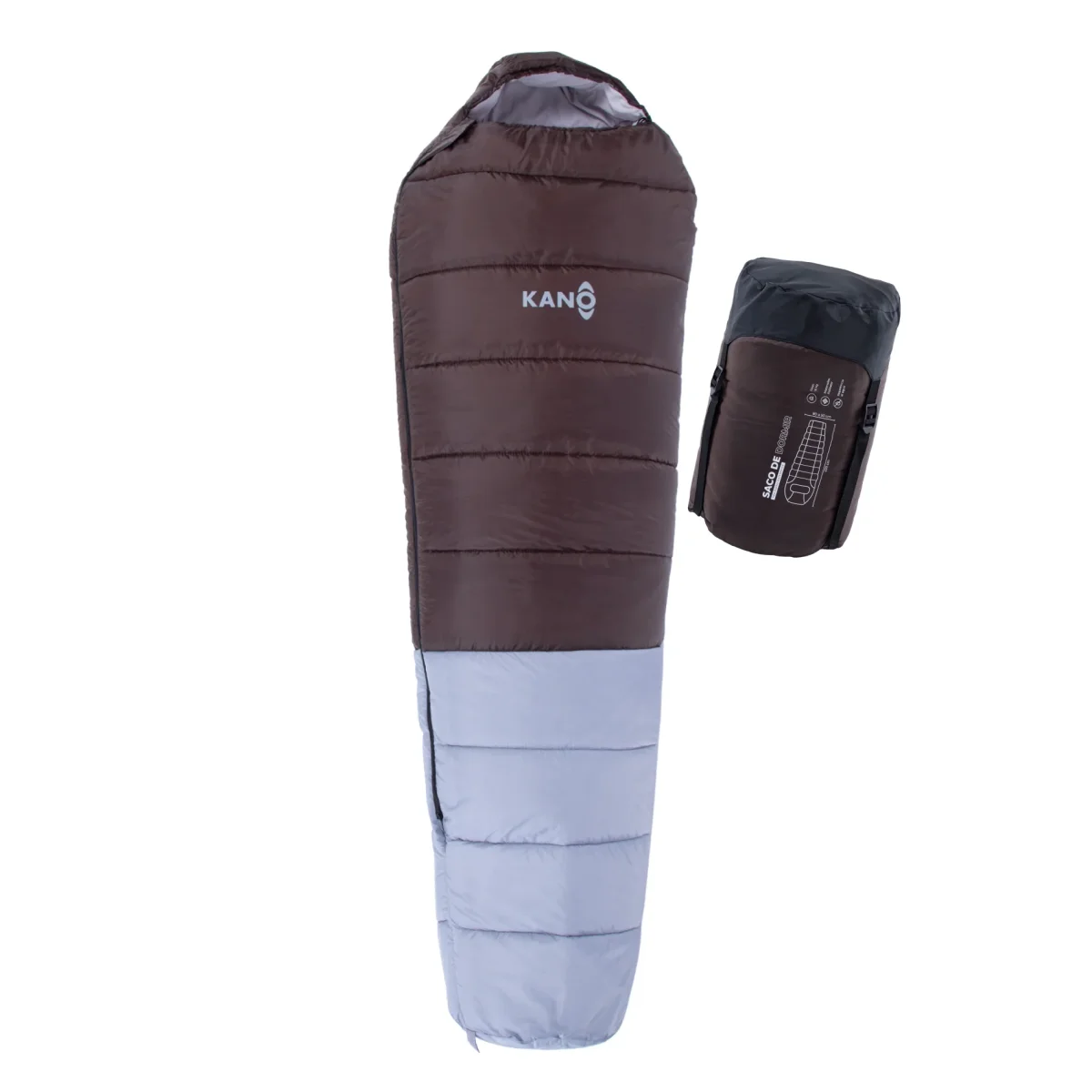 Saco de Dormir 0°C / 20°C Aconcagua Café - Imagen 2