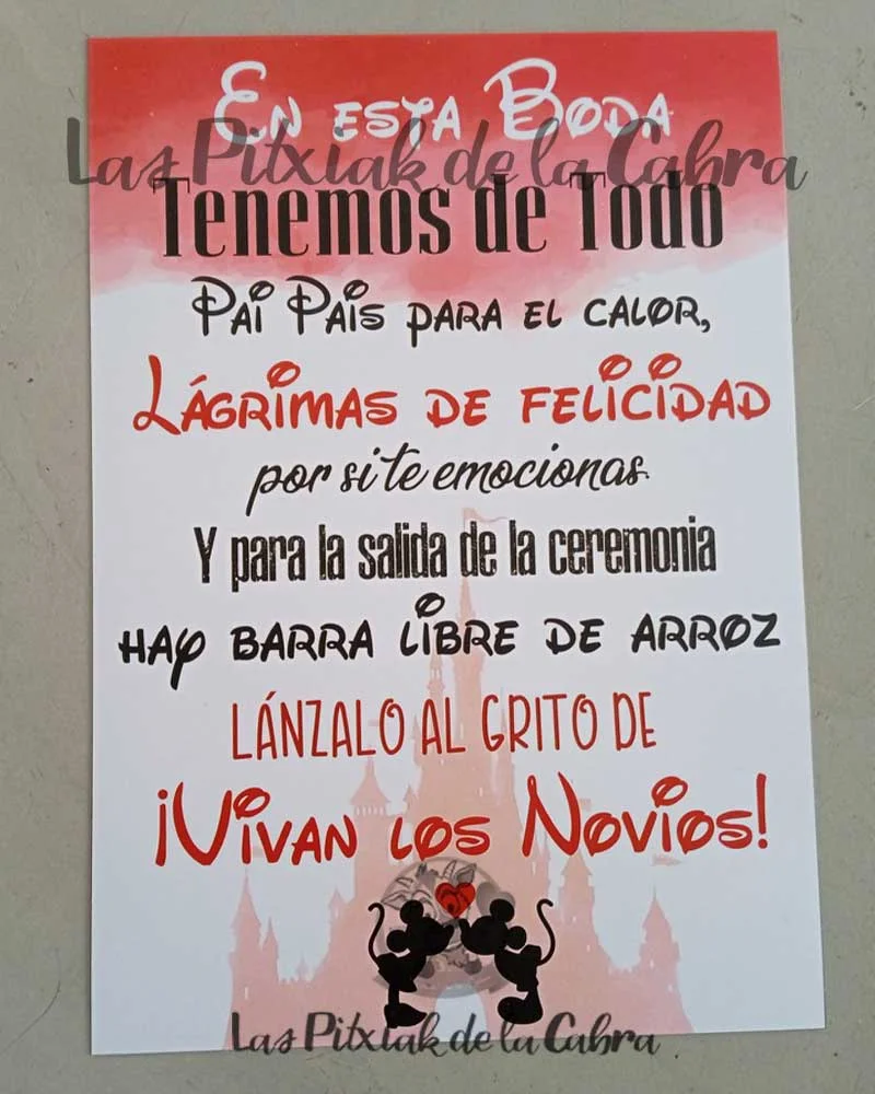 Cartel Todo Mickey&Minnie