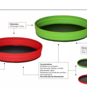 PLATO PLEGABLE ATAKAMA