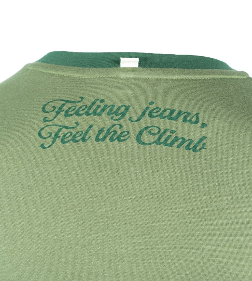 Camiseta Algodón Orgánico Climb&Beer Green - Imagen 5