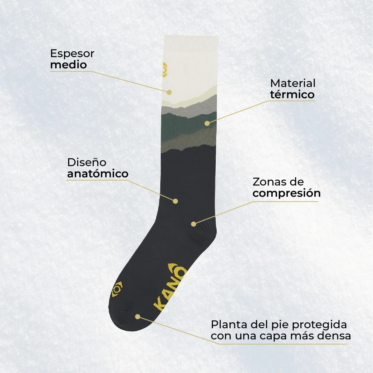 Calcetines Térmicos Ski - Imagen 4