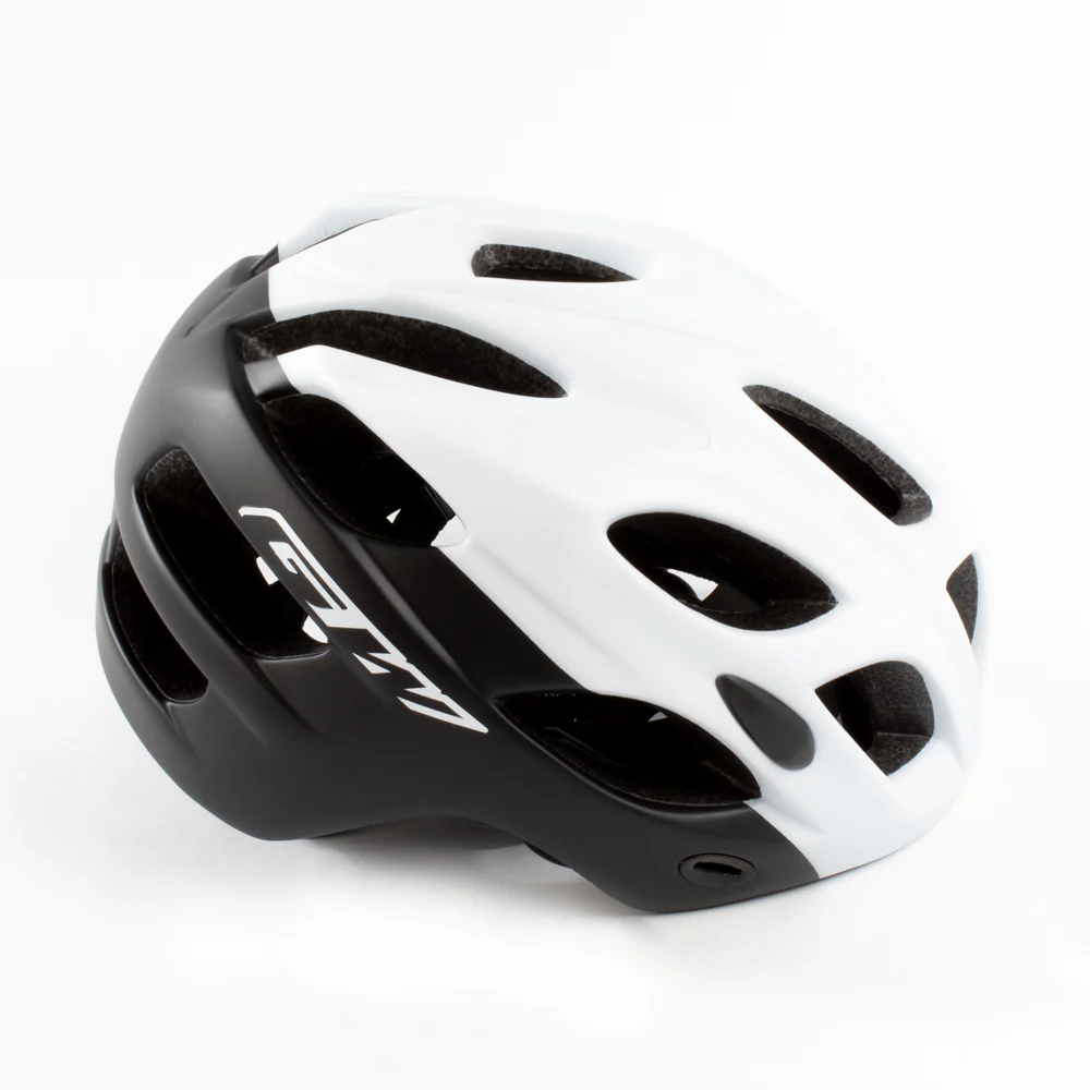 Casco Enduro MTB GW-015 Blanco Negro Mate - Imagen 6