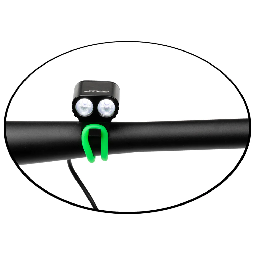 Luz Delantera Con Batería Externa Shine 016 - Imagen 4