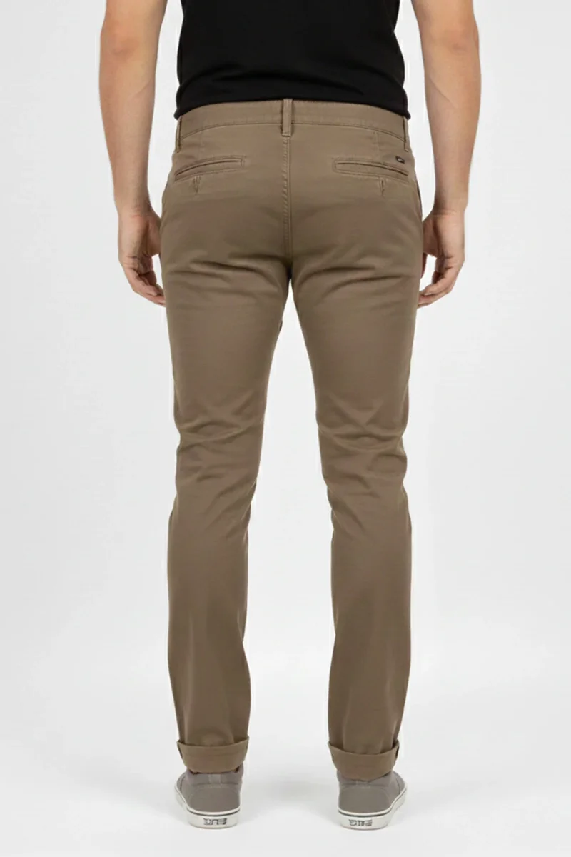 Pantalón Ciclismo Urbano Amsterdam Beige - Imagen 4