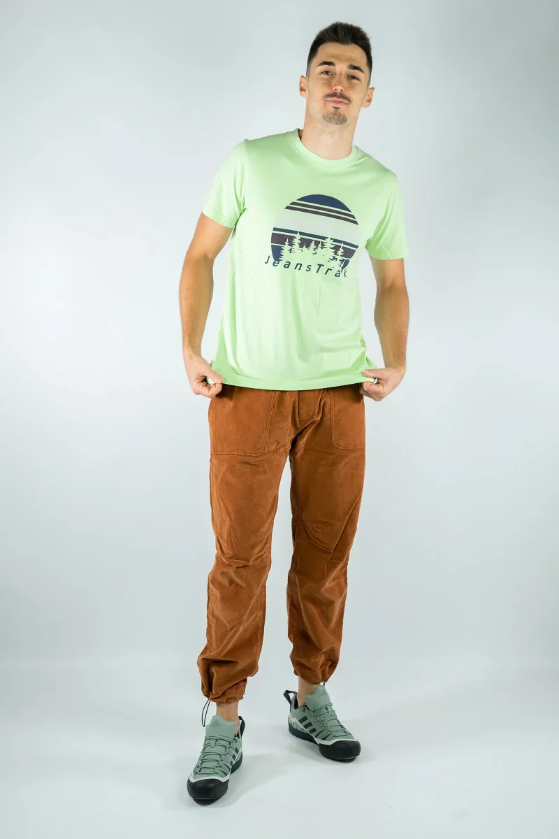 Camiseta Algodón Orgánico Fir Green - Imagen 5