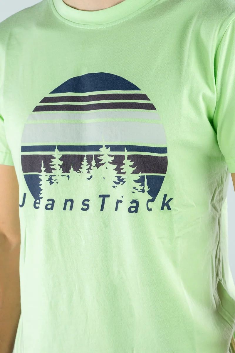 Camiseta Algodón Orgánico Fir Green - Imagen 6