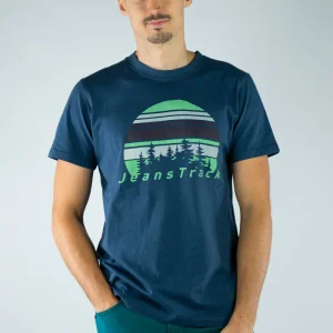 Camiseta Algodón Orgánico Fir Blue