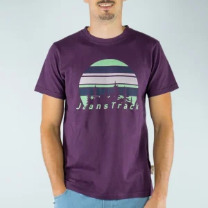 Camiseta Algodón Orgánico Fir Maroon