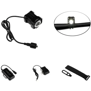 Luz Delantera Con Batería Externa Shine 047