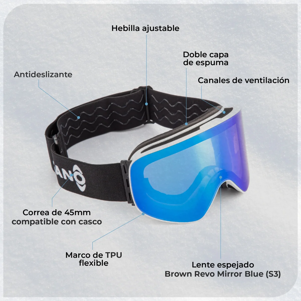 Antiparras de Nieve Ripper - Imagen 6