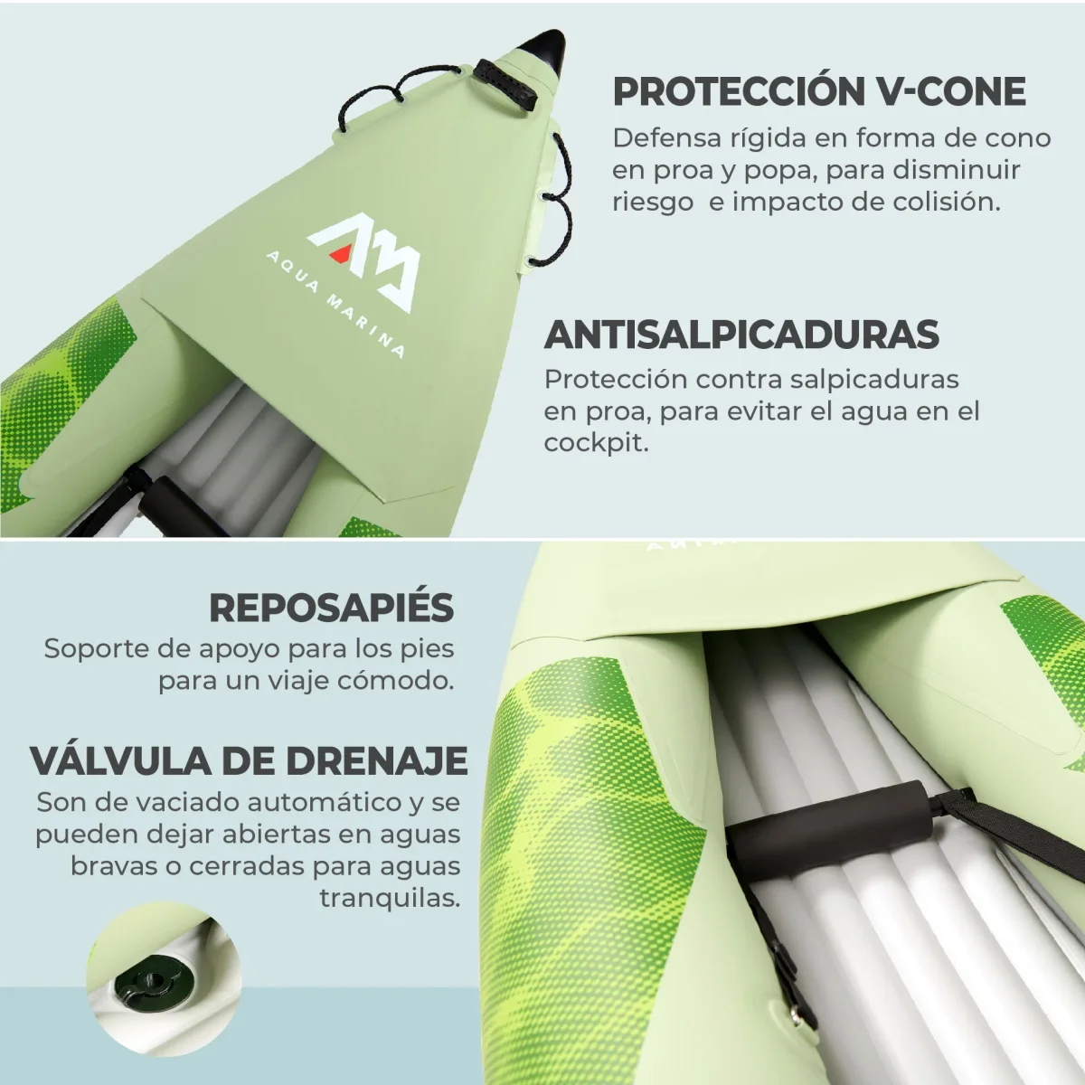 Kayak Betta Doble Leisure - Imagen 5