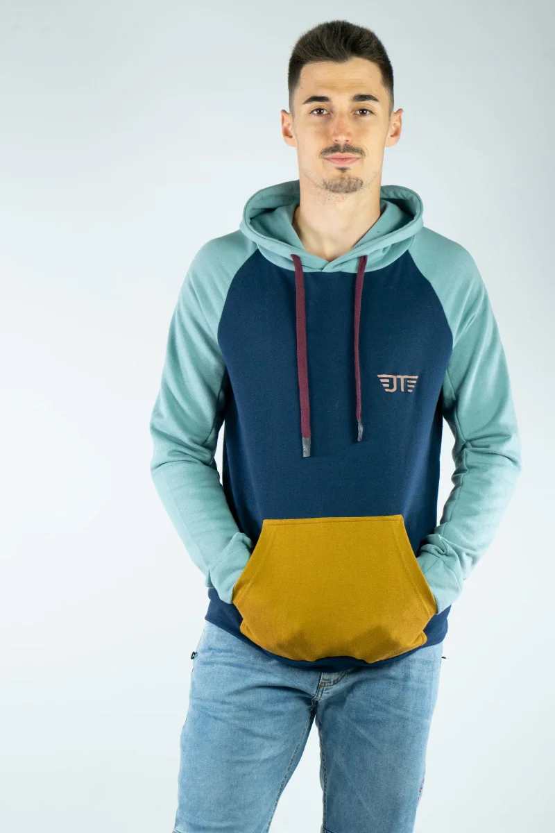 Sudadera Algodón Orgánico Hill Navy