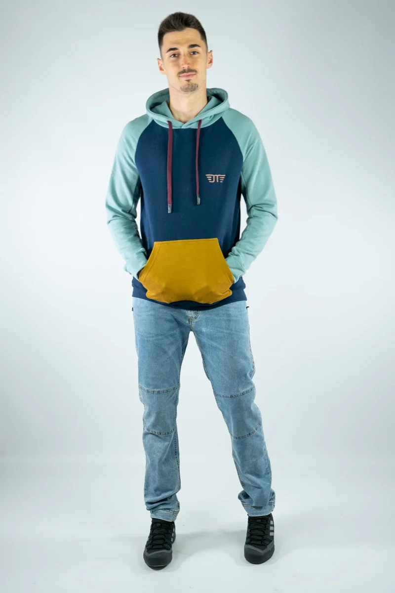 Sudadera Algodón Orgánico Hill Navy - Imagen 5