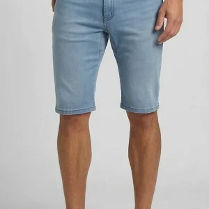 Pantalón Ciclismo Urbano Amsterdam Short Jeans Ble