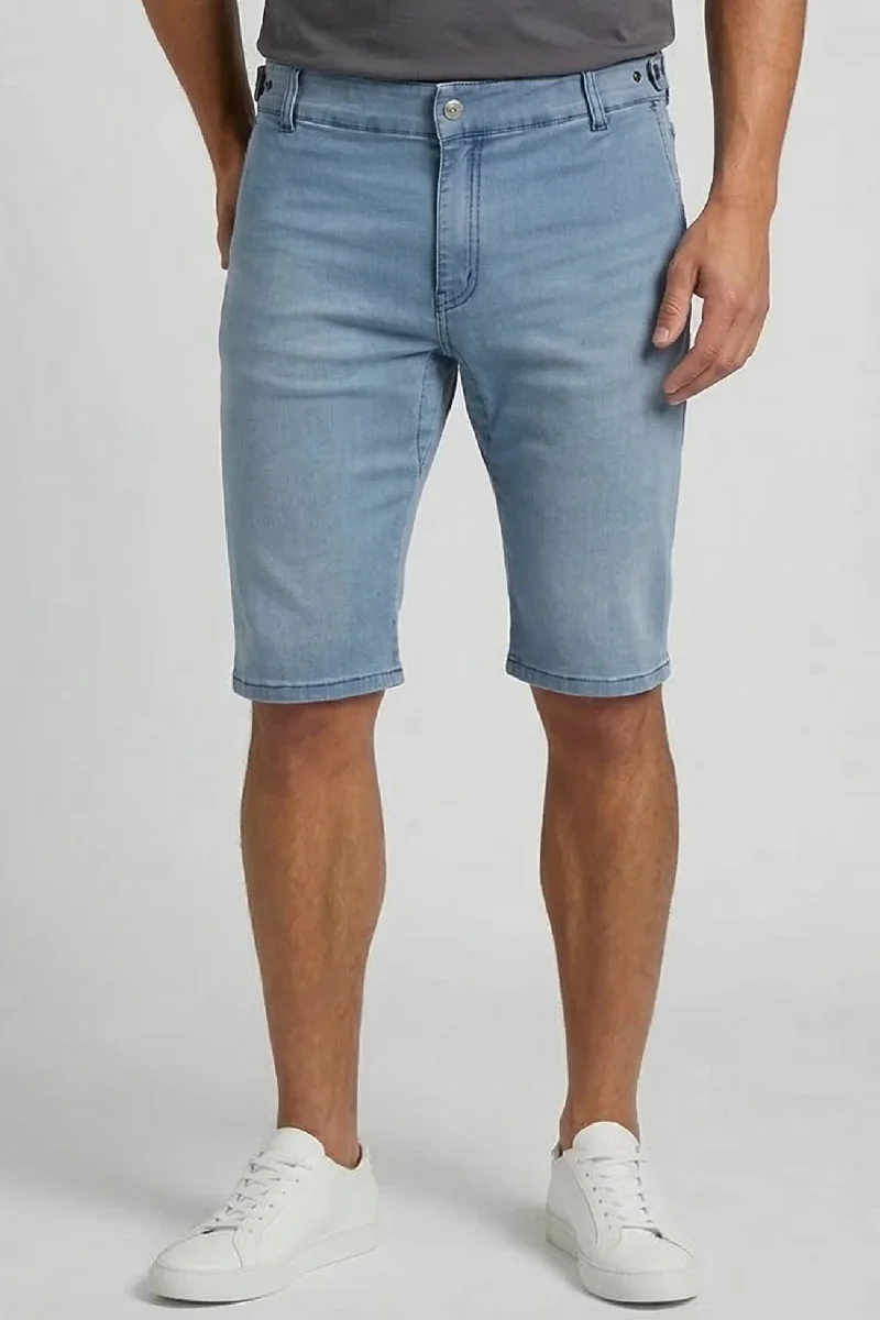 Pantalón Ciclismo Urbano Amsterdam Short Jeans Ble