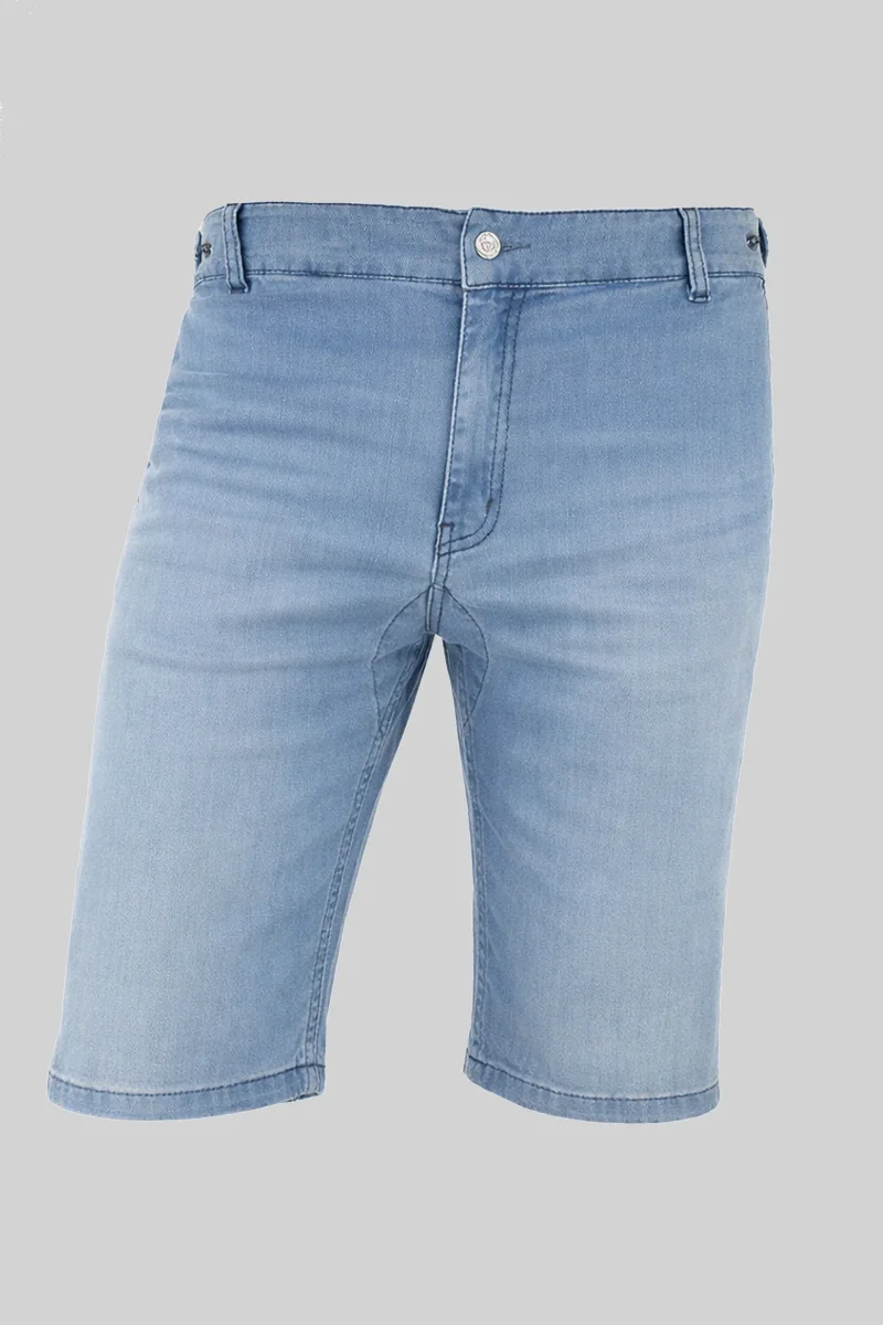 Pantalón Ciclismo Urbano Amsterdam Short Jeans Ble - Imagen 3