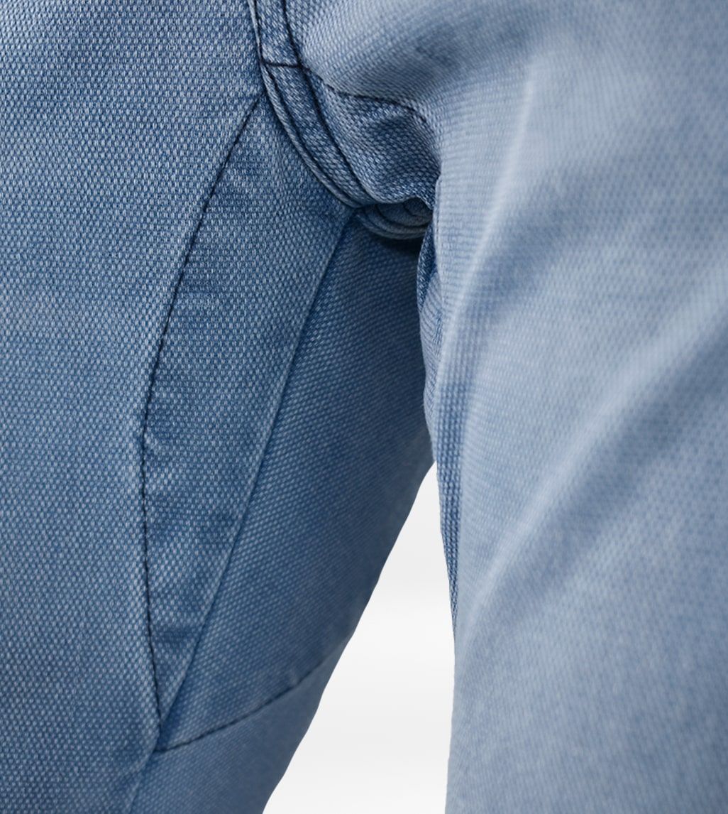 Pantalón Ciclismo Urbano Amsterdam Short Jeans Ble - Imagen 8