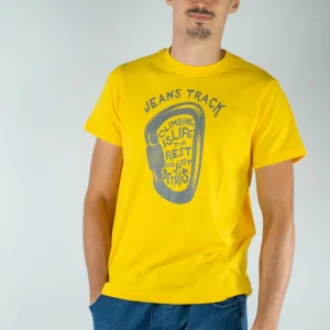 Camiseta Algodón Orgánico Presa Mustard