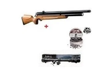 Pack - Rifle pcp M22 + bombin + mira + poston