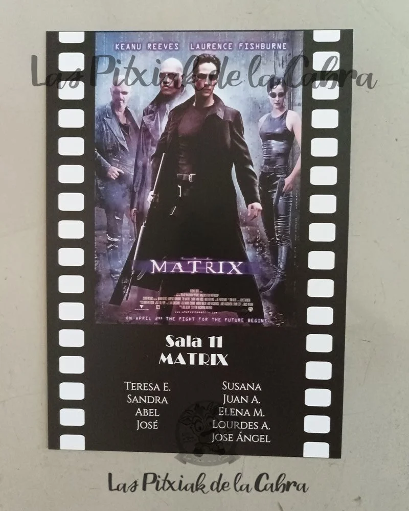 Seating de Cine bodas temáticas - Imagen 9