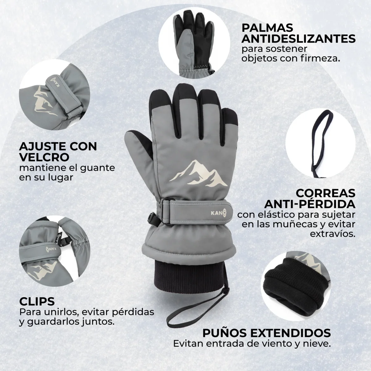 Guantes de Nieve para Niño Crest - Imagen 5