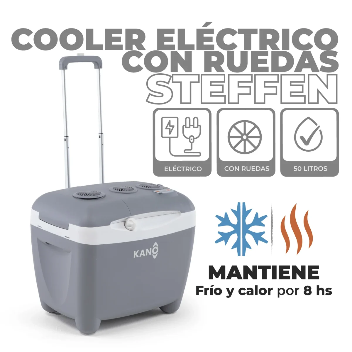 Cooler Eléctrico con Ruedas Steffen - Imagen 5
