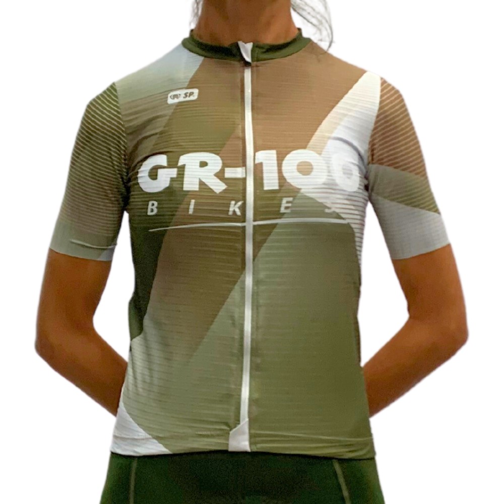 Maillot GR100 Giro Sporting Pursuits Kaki 2023 - Imagen 5