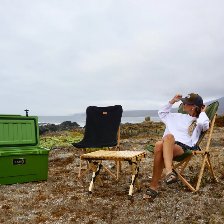 Silla Plegable Para Camping Natural Verde - Imagen 6