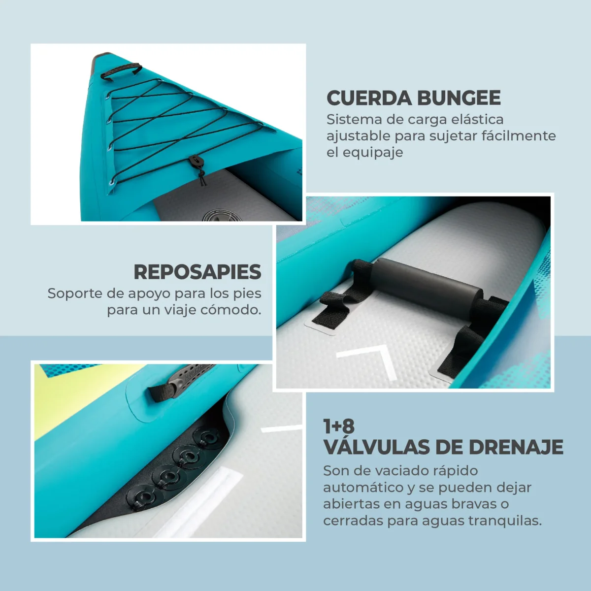 Kayak Steam Doble - Imagen 6