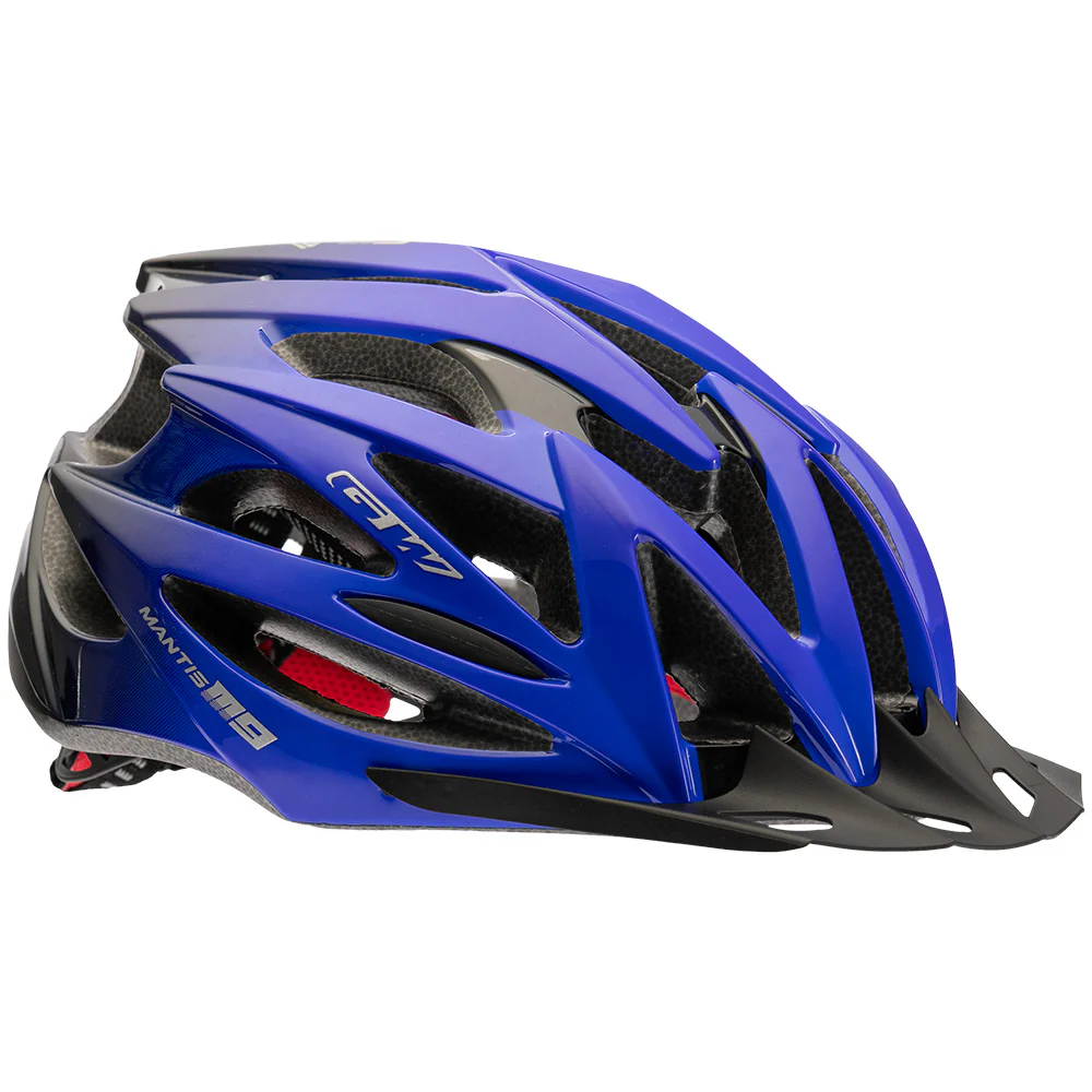 Casco Mantis Azul Brillante