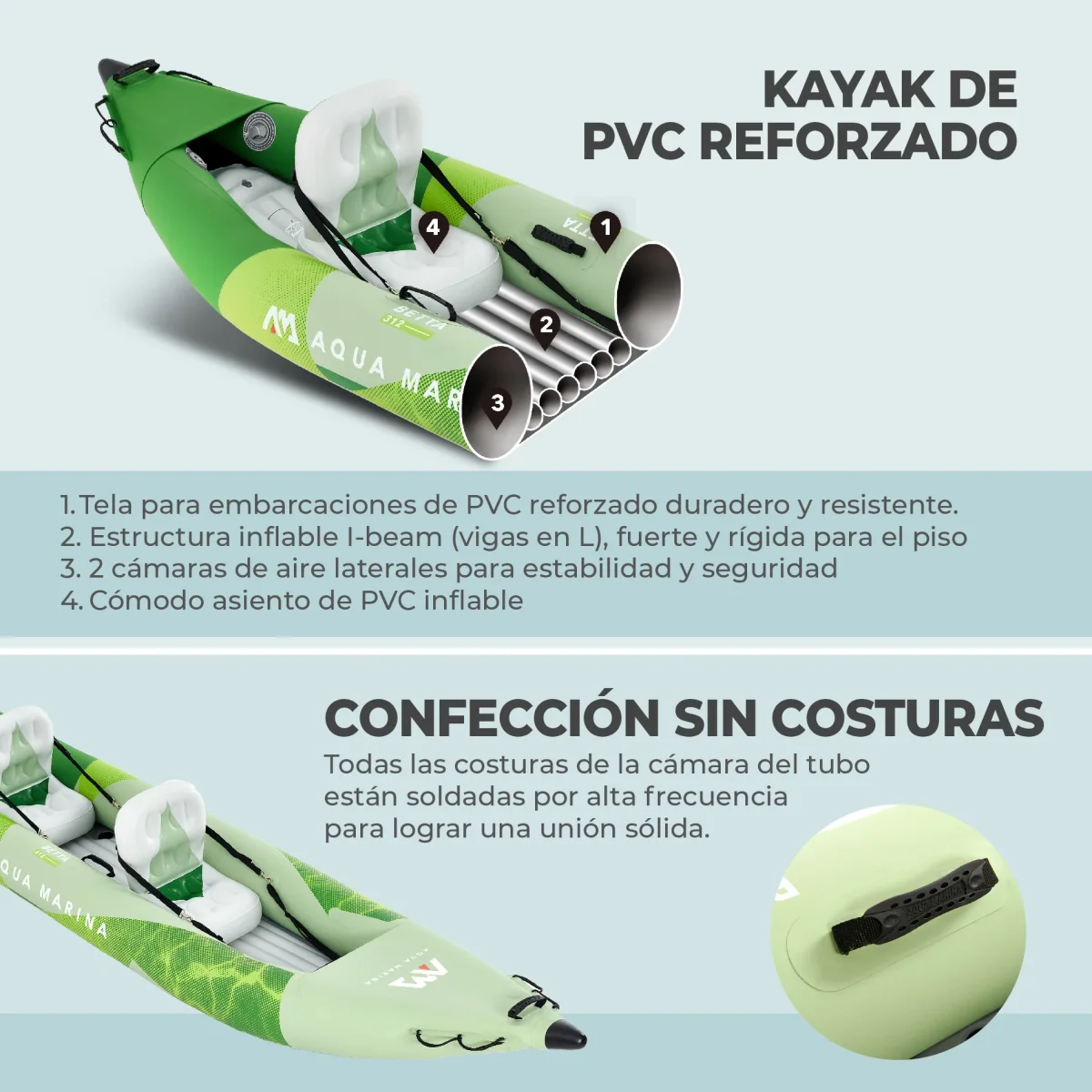 Kayak Betta Single Leisure - Imagen 6
