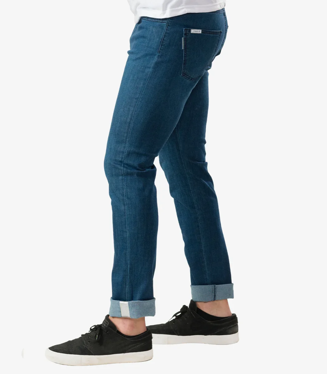 Pantalón Ciclismo Urbano Berlin Jeans Sky Unisex - Imagen 4