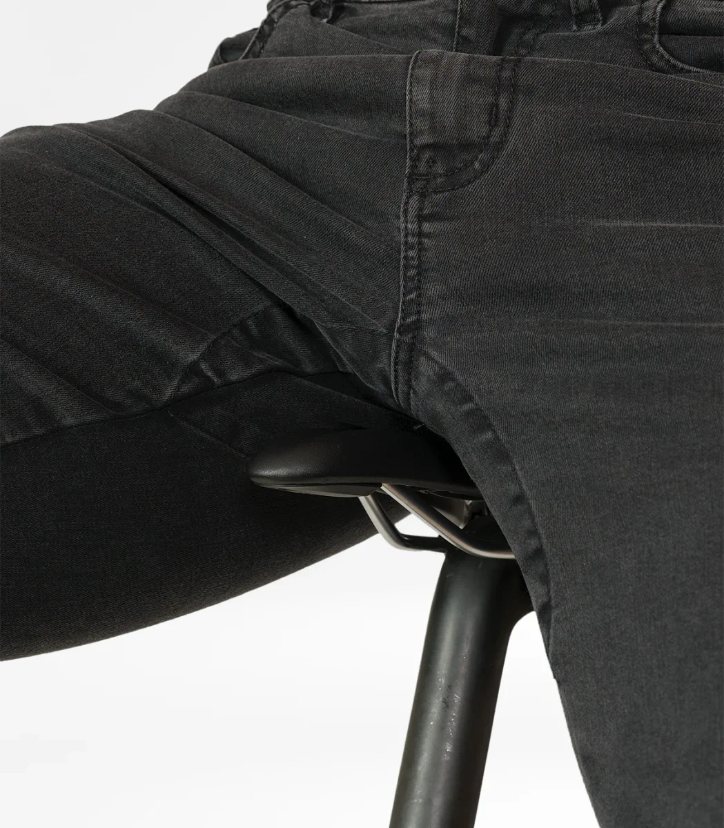 Pantalón Ciclismo Urbano Gante Jeans Black Hombre - Imagen 8
