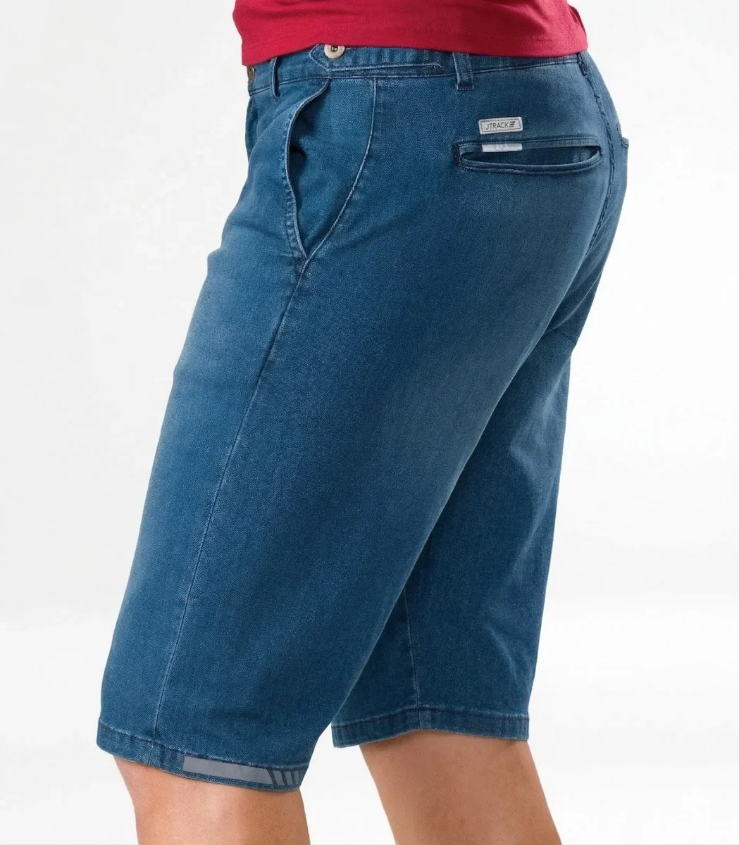 Pantalón Ciclismo Urbano Utrecht Short Jeans Stone Hombre - Imagen 6