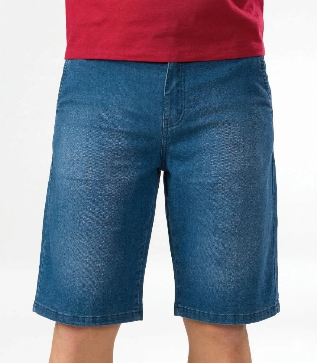 Pantalón Ciclismo Urbano Utrecht Short Jeans Stone Hombre - Imagen 5