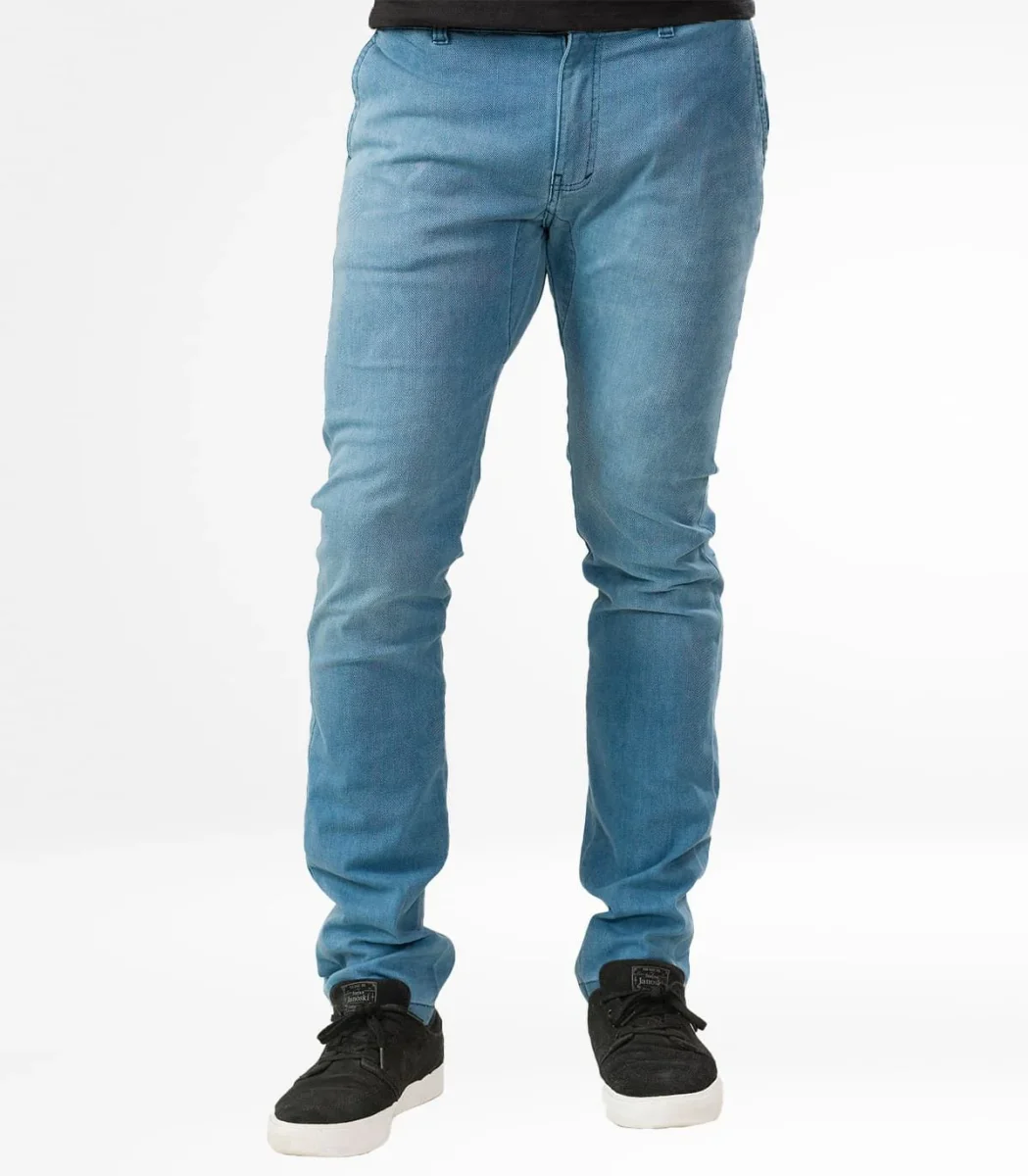 Pantalón Ciclismo Urbano Amsterdam Jeans Bleach WR Hombre