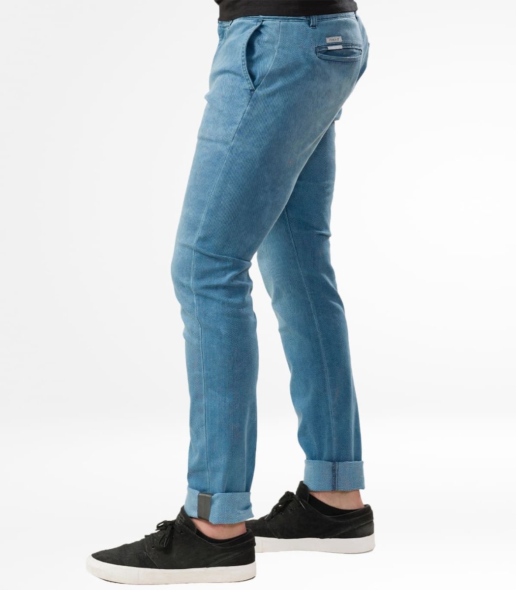 Pantalón Ciclismo Urbano Amsterdam Jeans Bleach WR Hombre - Imagen 4