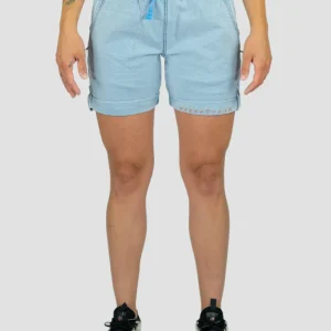 Pantalón Escalada Shira Short Jeans Aciano Mujer