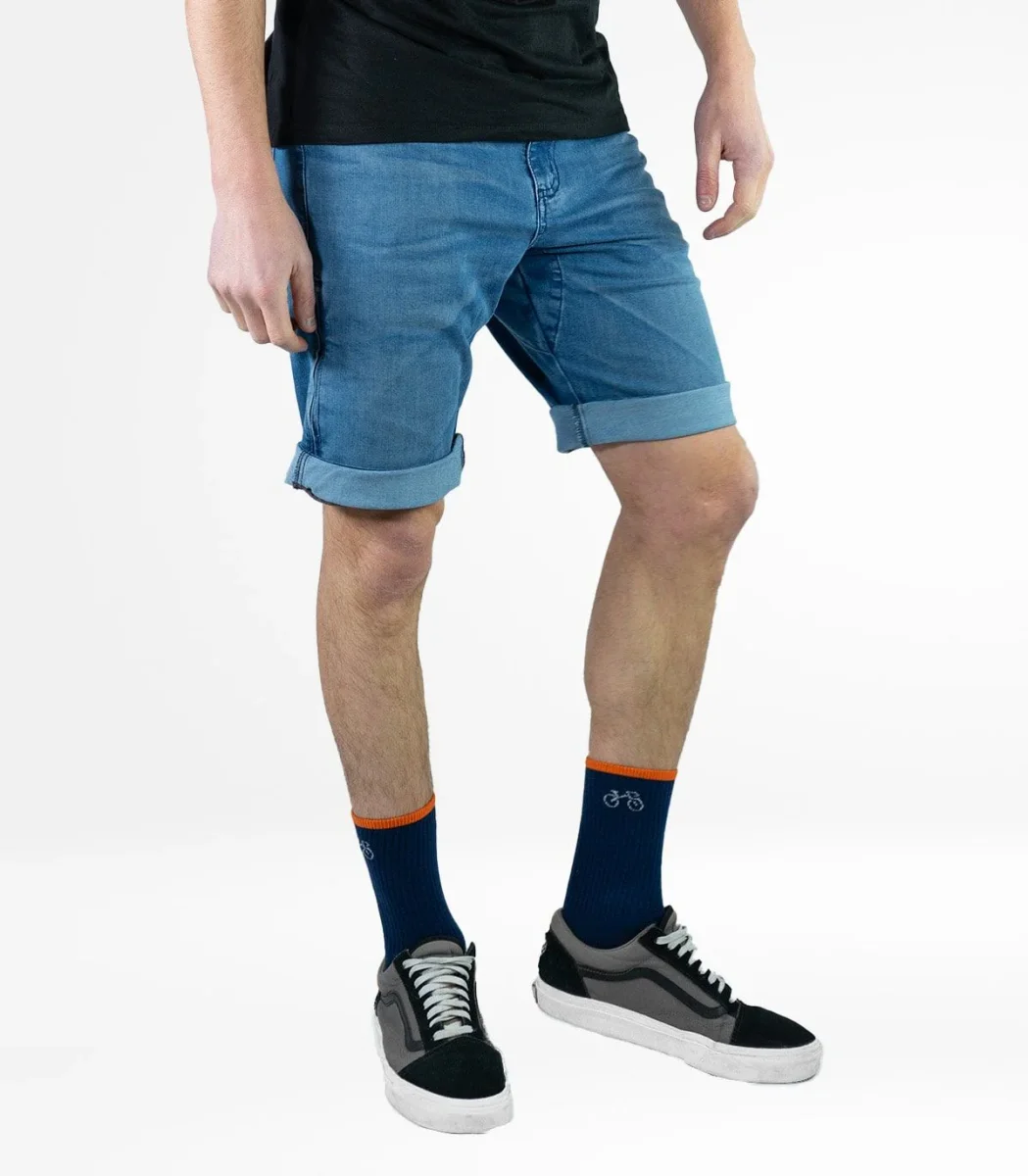 Pantalón Ciclismo Urbano Gante Jeans Stone Hombre - Imagen 4