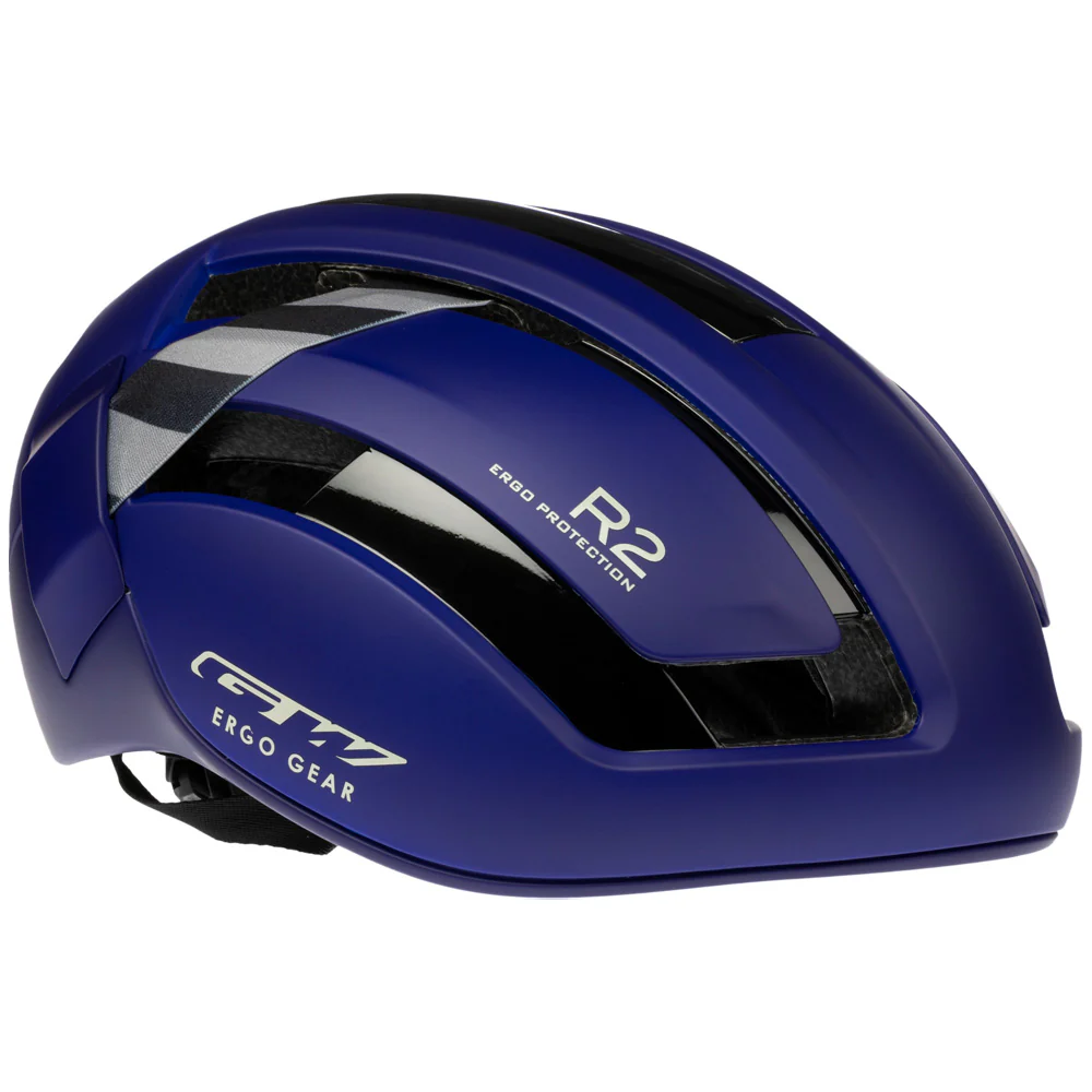 Casco R2 Ruta Azul Reflejo - Imagen 5