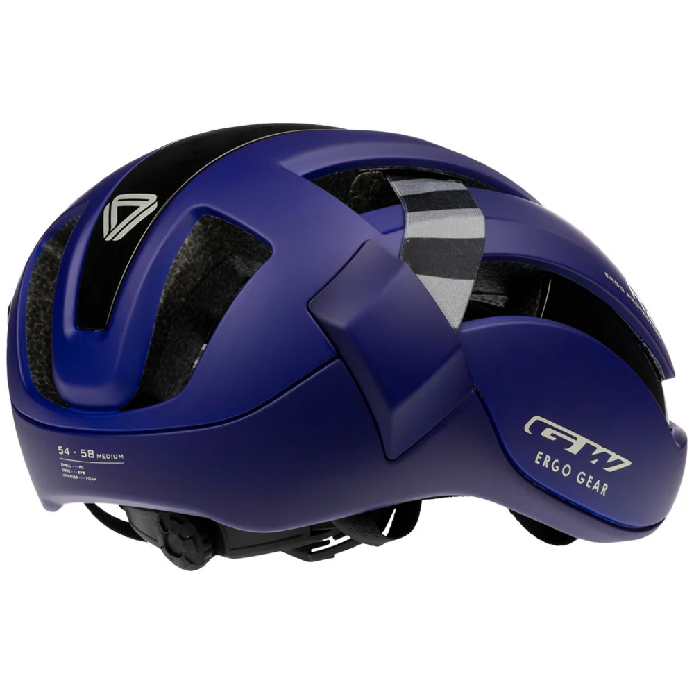 Casco R2 Ruta Azul Reflejo - Imagen 3