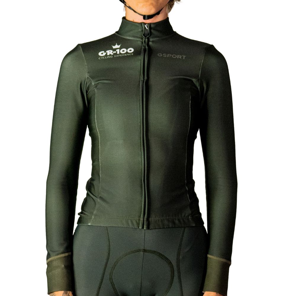 Maillot GR-100 GSPORT Aero Verde Wald Largo 2024 - Imagen 2