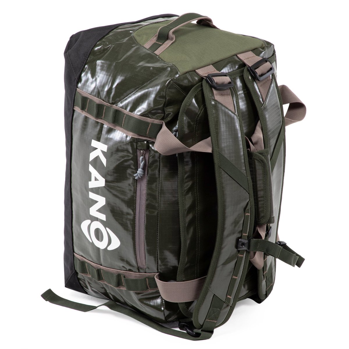 Bolso Mochila Impermeable 40L Darwin Verde - Imagen 7